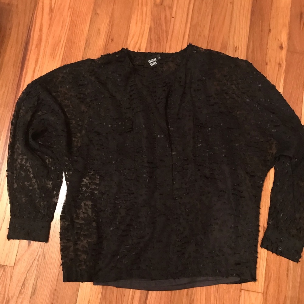 Sharon Young Women’s Blouse - Black / Medium